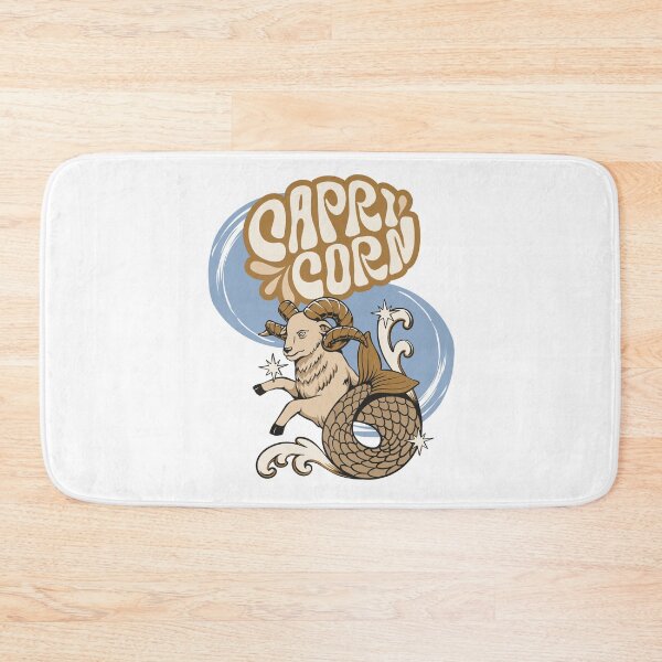 Item preview, Capricorn - blue and brown  designed and sold by priyankajustine.