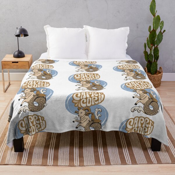Item preview, Capricorn - blue and brown designed and sold by priyankajustine.