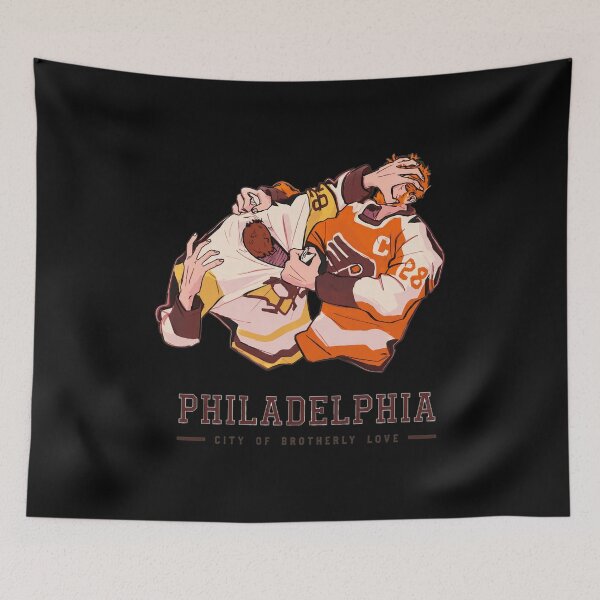 Aperçu de l'œuvre Hockey de Philadelphie, ville de l'amour fraternel créée et vendue par DeborahDonal.
