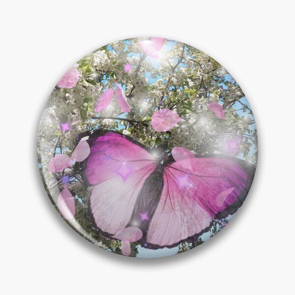 Item preview, Butterfly Almond Blossom Sky designed and sold by GeoGoose.