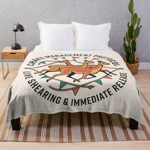 Item preview, Chaku Management Protocol Vicuna Andean Wildlife Badge Graphic designed and sold by SplashTastic.