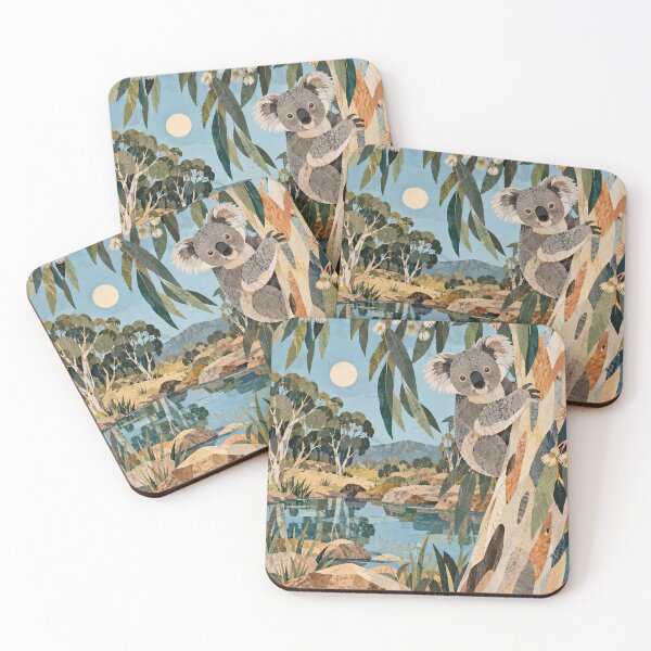Item preview, Koala by the Waterhole designed and sold by LittleDreamsCo.