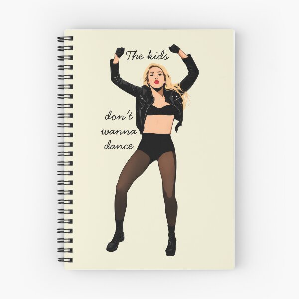Item preview, The Kids Don't Wanna Dance Miley Cyrus Illustration designed and sold by Vicky021.