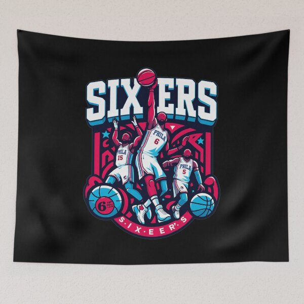 Item preview, SIXERS Dunking Basketball Player   designed and sold by DeborahDonal.