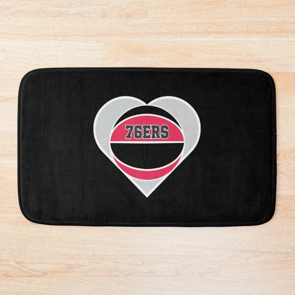Item preview, 76ERS Heart Basketball Fan Love  designed and sold by DeborahDonal.