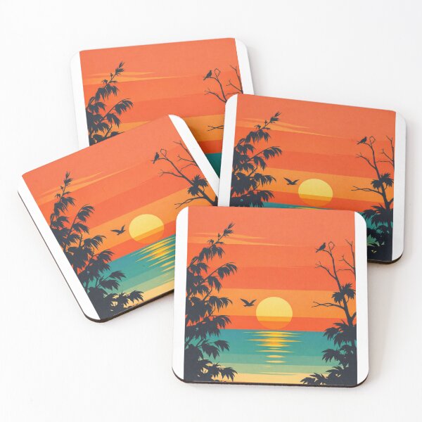Item preview, Bird in sunset designed and sold by Jenni Tee.
