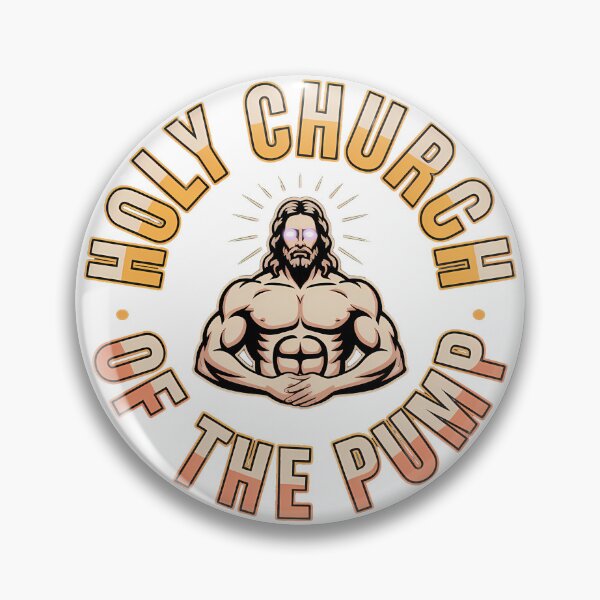 Artikelvorschau, Heilige Kirche der Pumpe – Lustiges christliches Fitnessstudio-Bodybuilding entworfen und verkauft von LoFizzy.