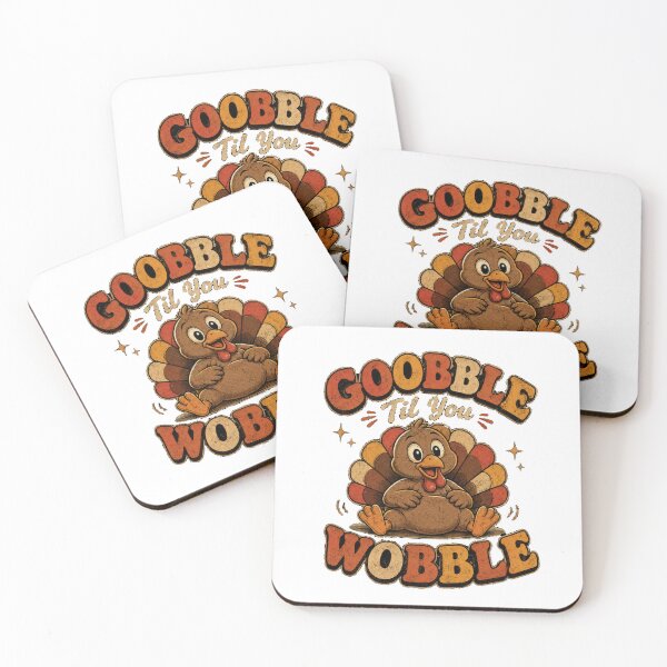 Item preview, Goobble Til You Wobble / Happy Thanksgiving   designed and sold by TheEndDesign.