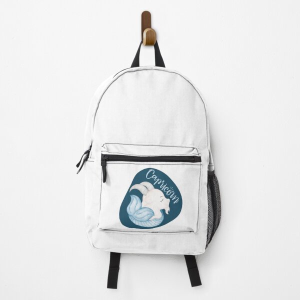Item preview, Capricorn - blue and White Sea goat designed and sold by priyankajustine.