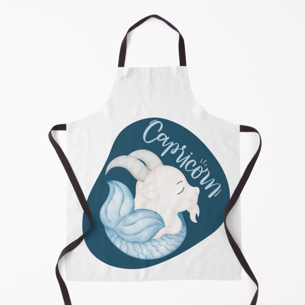 Item preview, Capricorn - blue and White Sea goat   designed and sold by priyankajustine.