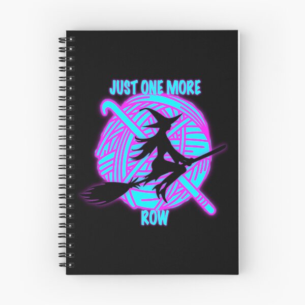 Item preview, Just One More Row Witch – Funny Knitting & Crochet Shirt designed and sold by ArtyWares.