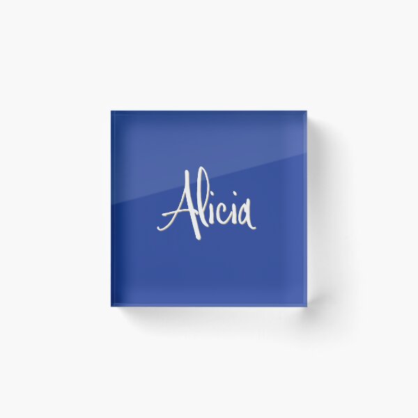 Item preview, ALICIA personalized type design designed and sold by CharlottePlaceArt.