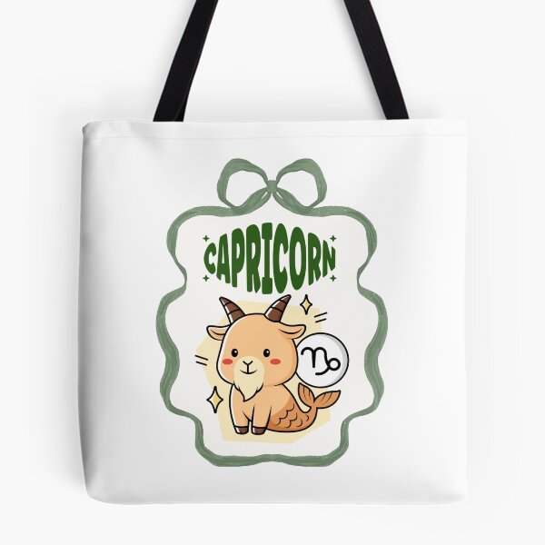 Item preview, Capricorn - green Sea goat   designed and sold by priyankajustine.