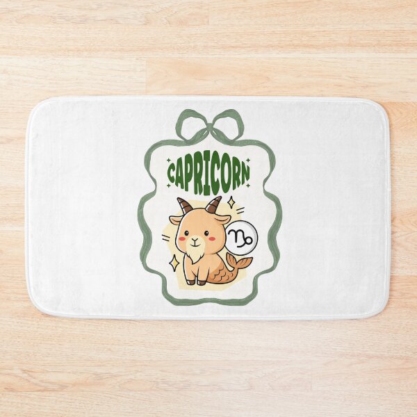 Item preview, Capricorn - green Sea goat   designed and sold by priyankajustine.