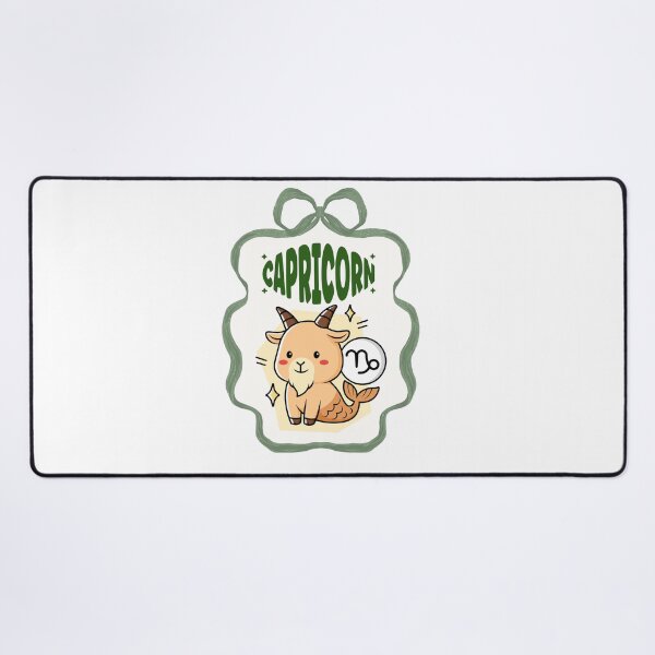Item preview, Capricorn - green Sea goat   designed and sold by priyankajustine.