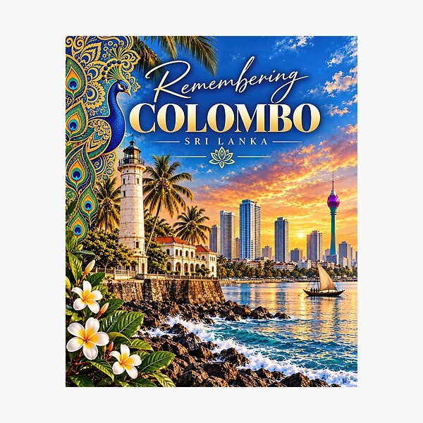 Item preview, Remembering Colombo designed and sold by Elisabeth Lucas.