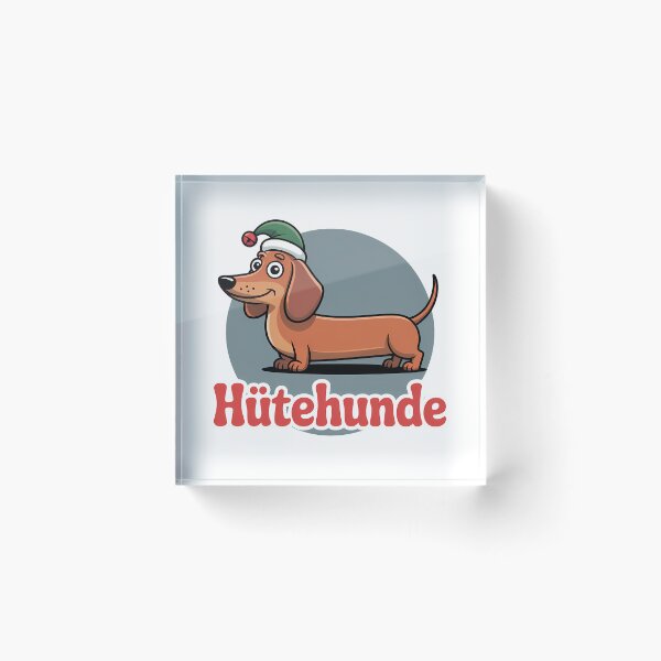 Item preview, Hütehunde – lustiges Wortspiel Hunde mit Hut designed and sold by LoFizzy.