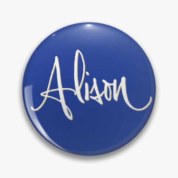 Item preview, ALISON personalized type design designed and sold by CharlottePlaceArt.