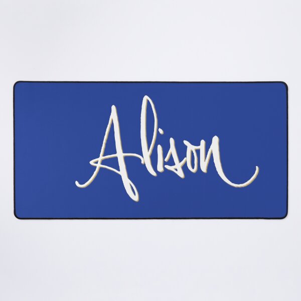 Item preview, ALISON personalized type design designed and sold by CharlottePlaceArt.