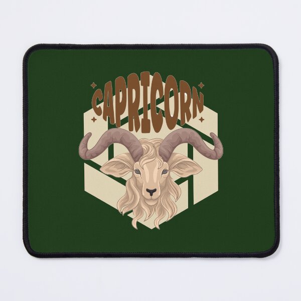 Item preview, Capricorn - brown & beige Sea goat designed and sold by priyankajustine.