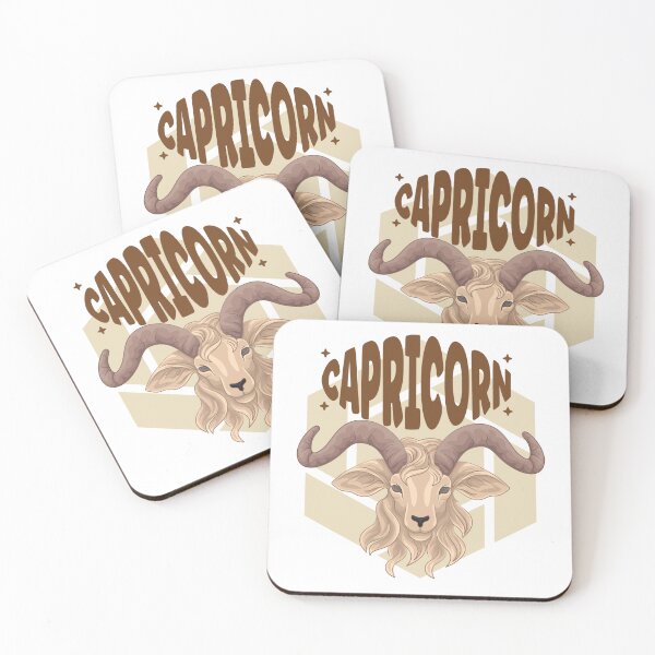 Item preview, Capricorn - brown & beige Sea goat   designed and sold by priyankajustine.
