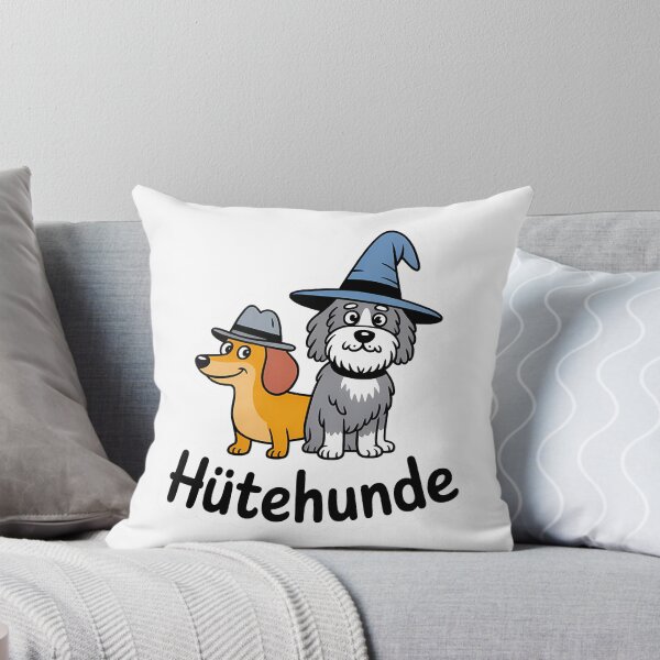 Artikelvorschau, Hütehunde – lustiges Wortspiel Hunde mit Hut entworfen und verkauft von LoFizzy.