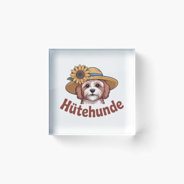 Item preview, Hütehunde – lustiges Wortspiel Hunde mit Hut designed and sold by LoFizzy.