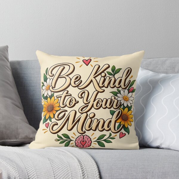 Item preview, Be Kind to Your Mind Floral  designed and sold by Hari Arts.