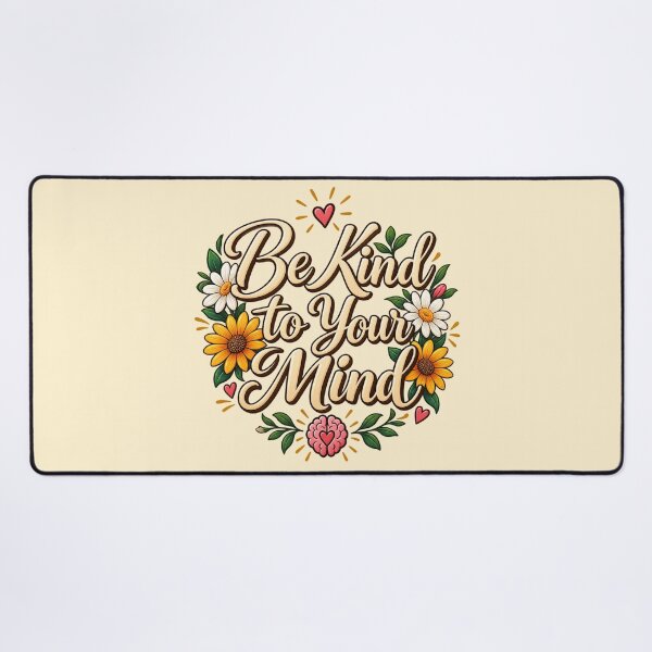 Item preview, Be Kind to Your Mind Floral designed and sold by Hari Arts.