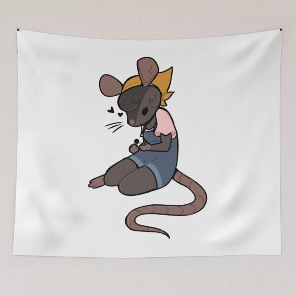 Item preview, a rat and her flea designed and sold by RickWren3.