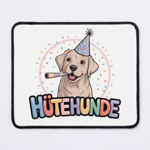 Item preview, Hütehunde – lustiges Wortspiel Hunde mit Hut designed and sold by LoFizzy.