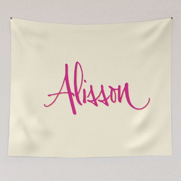 Item preview, ALISSON personalized type design designed and sold by CharlottePlaceArt.