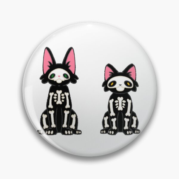Item preview, Skeleton Cats designed and sold by CorgisBitsNBobs.
