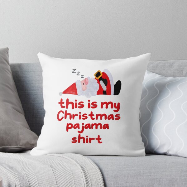 Item preview, Sleeping Santa Claus Christmas Pajama Shirt Art designed and sold by galahgalih10.
