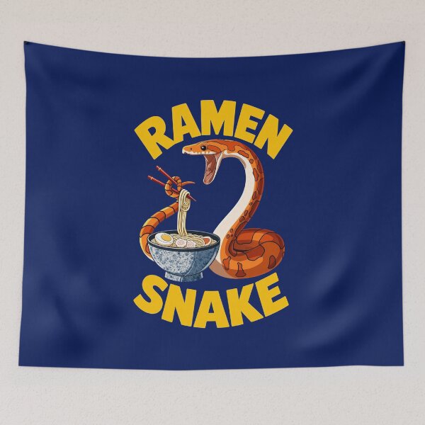 Item preview, Ramen Snake Noodle Bowl designed and sold by luiserickson65.