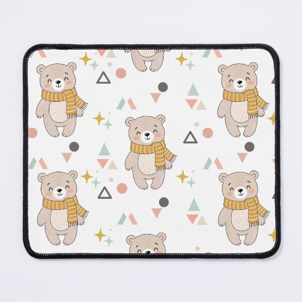 Item preview, Cute Little Bear Seamless Pattern designed and sold by prapapon.