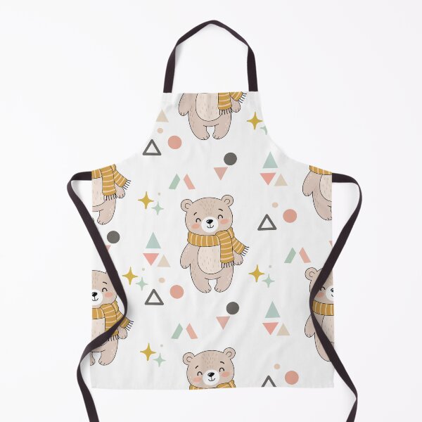 Item preview, Cute Little Bear Seamless Pattern designed and sold by prapapon.