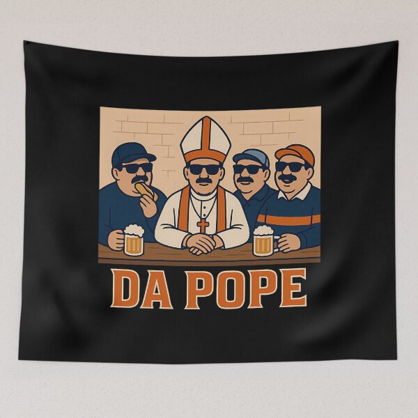Item preview,  Da Pope - Funny Chicago Fans designed and sold by Artsy Pies.