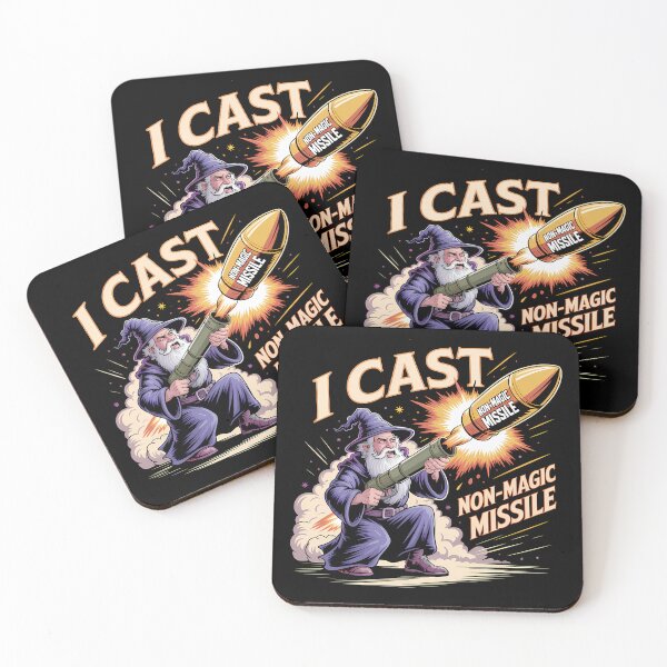 Item preview, I Cast Non-Magic Missile – Funny Tabletop RPG Wizard Design designed and sold by LoFizzy.