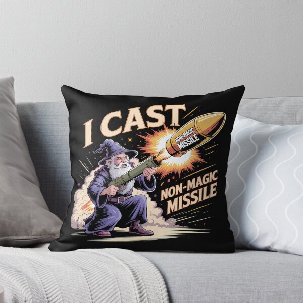 Item preview, I Cast Non-Magic Missile – Funny Tabletop RPG Wizard Design designed and sold by LoFizzy.