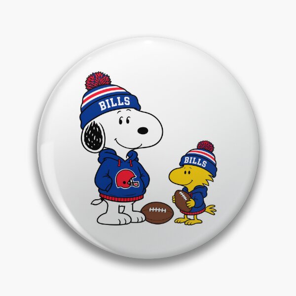 Item preview, Snoopy & Woodstock Buffalo Bills Football Retro F250 designed and sold by GLUVY-THEME.