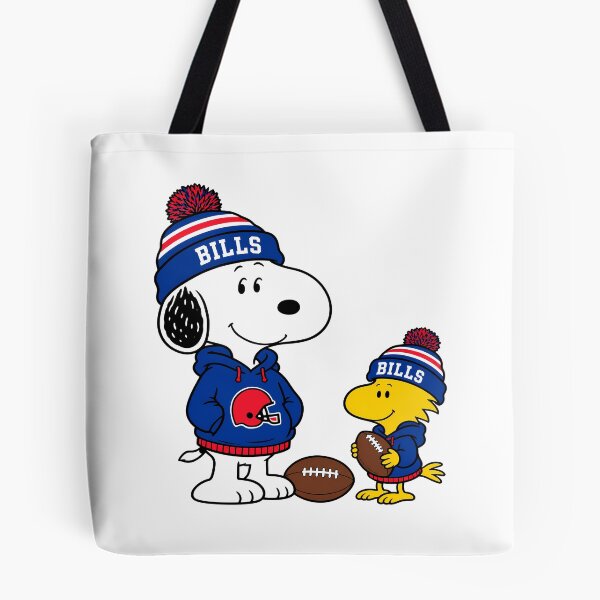 Item preview, Snoopy & Woodstock Buffalo Bills Football Retro F250 designed and sold by GLUVY-THEME.