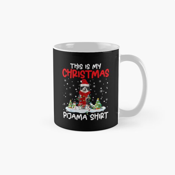Item preview, Border Collie Dog Christmas Pajama Tree Art designed and sold by galahgalih10.