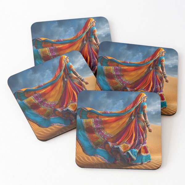 Item preview, Vibrant Dancer in Colorful Traditional Attire designed and sold by Artessie.