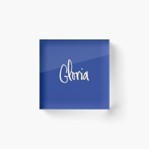 Item preview, GLORIA personalized type design designed and sold by CharlottePlaceArt.