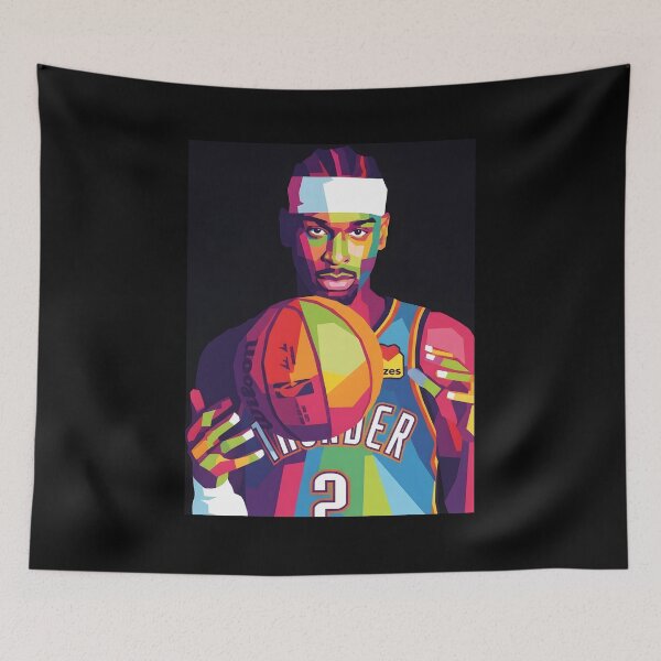 Item preview, Shai Gilgeous Alexander Pop Art designed and sold by zaidanfr66.