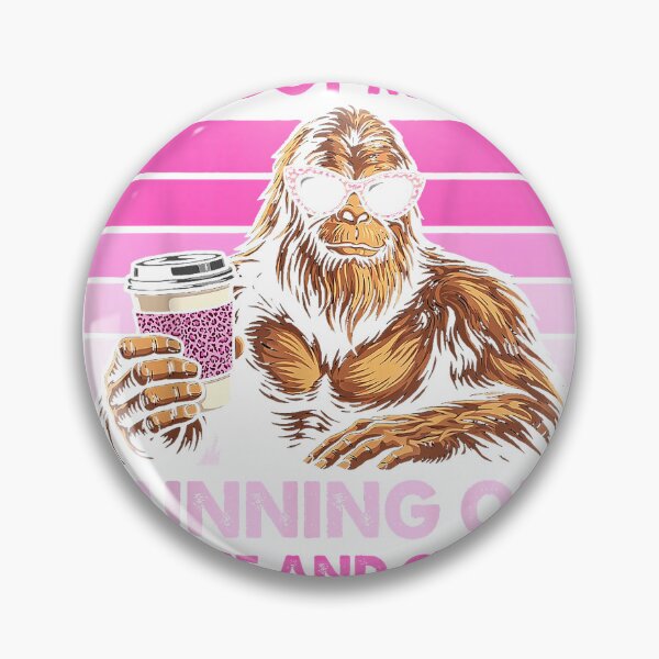 Item preview, Funny Women's Coffee Lover Humor Bigfoot Mama Sasquatch Mom T-Shirt designed and sold by KeathyArt.