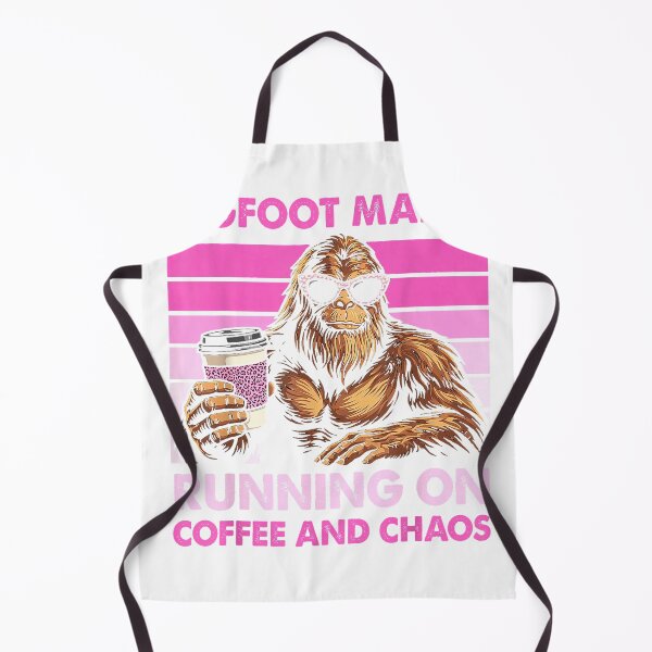 Item preview, Funny Women's Coffee Lover Humor Bigfoot Mama Sasquatch Mom T-Shirt designed and sold by KeathyArt.