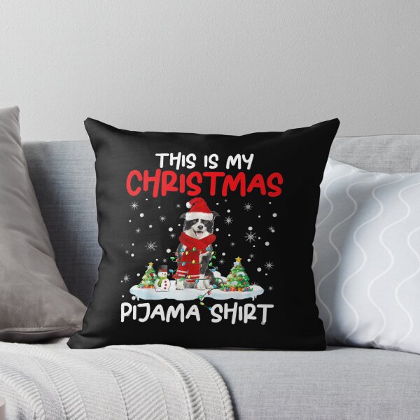 Item preview, Border Collie Dog Christmas Pajama Tree Art designed and sold by galahgalih10.