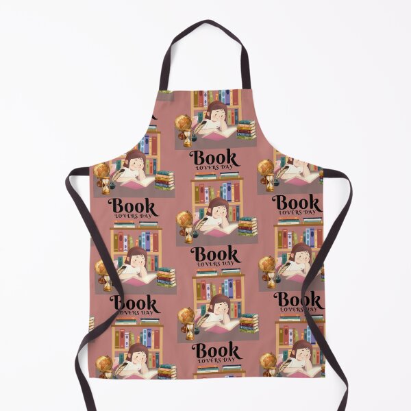 Item preview, Cute Bookworm Girl at Bookshelf designed and sold by Fana25.